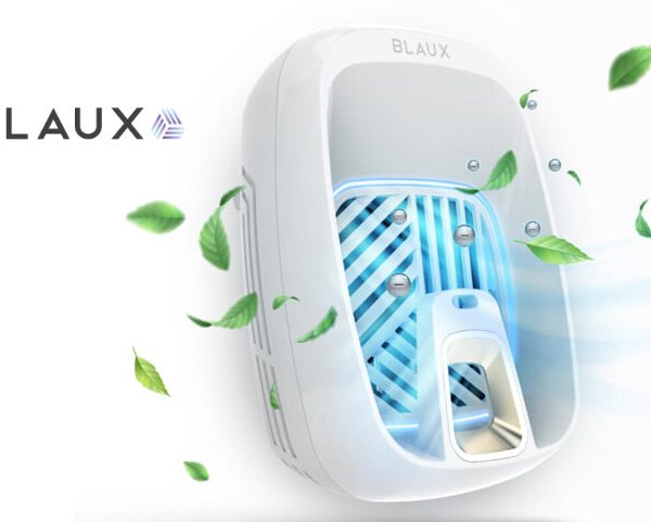 Blaux In Home Air Purifier: Ionizer with Activated Charcoal Filter