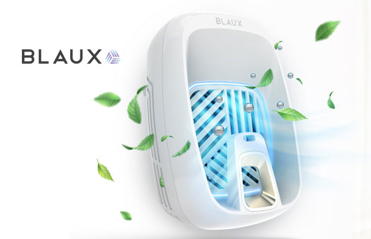 Blaux In Home Air Purifier: Ionizer with Activated Charcoal Filter